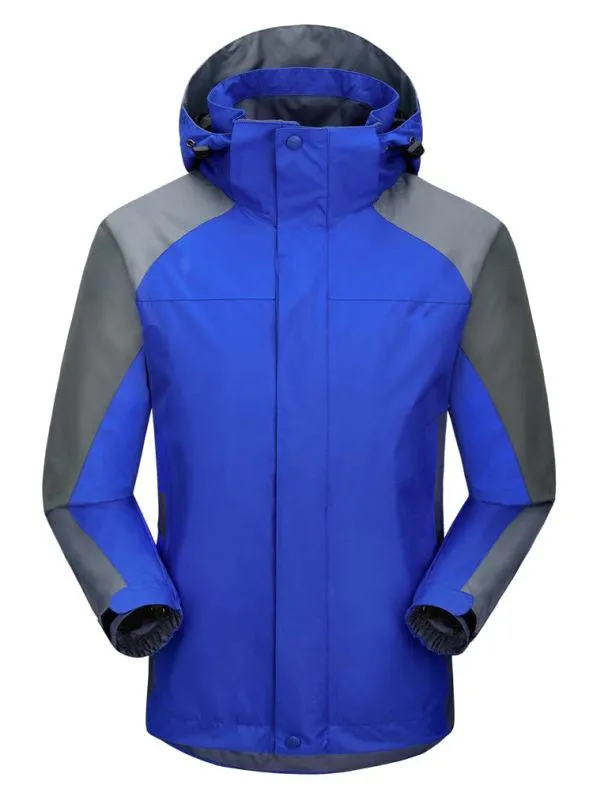 Jacket With Hood And Removable Fleece Lining