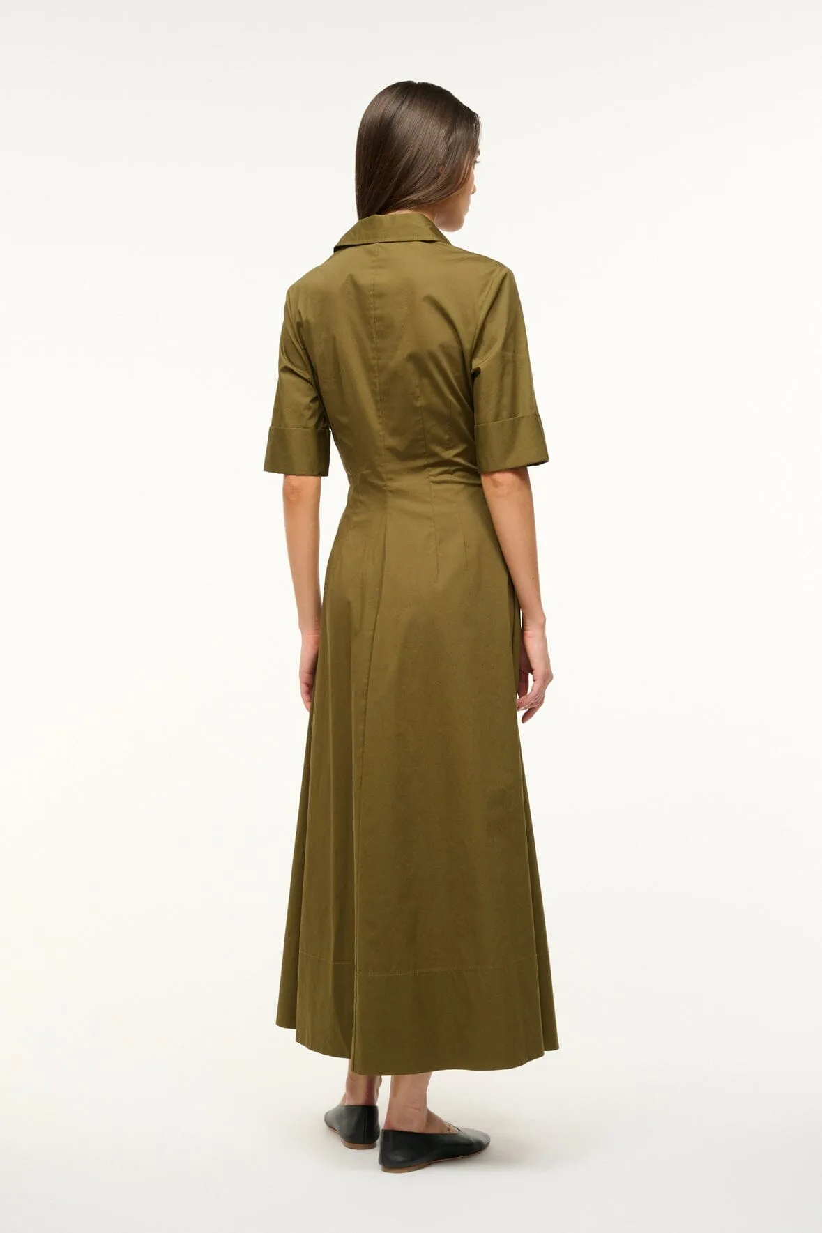 JOAN MAXI DRESS | SERGEANT GREEN