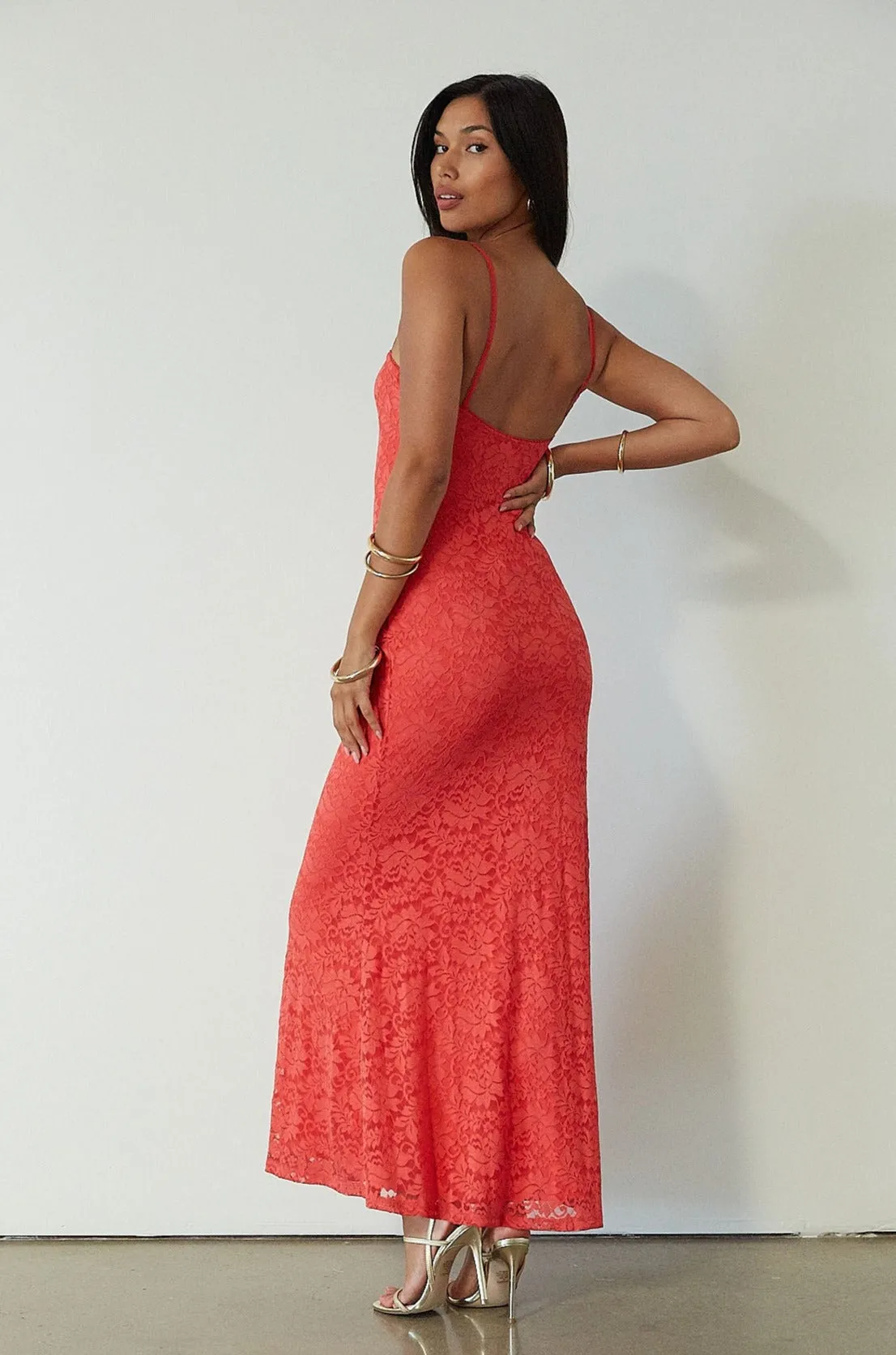 Lace Haven Maxi Dress by NIA