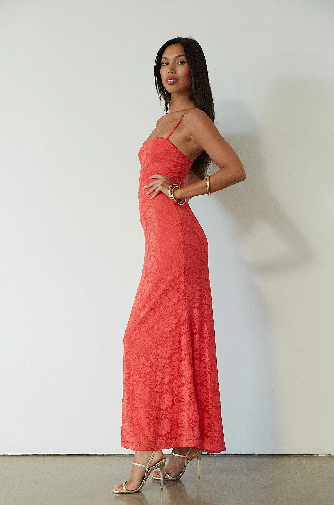 Lace Haven Maxi Dress by NIA