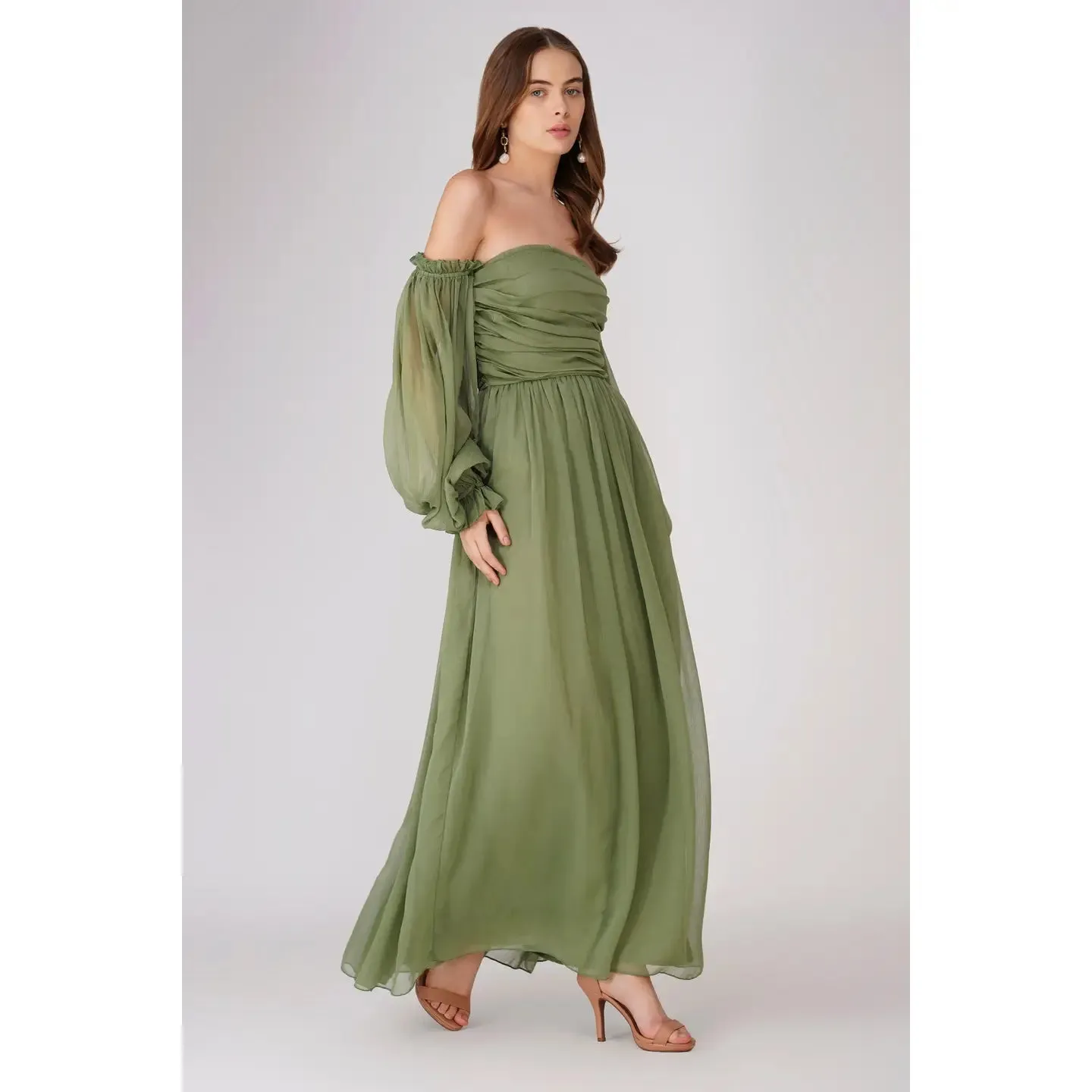 Lana Chiffon Maxi Dress