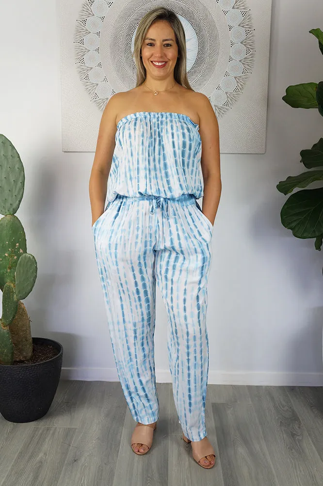 Long Jumpsuit "Waterglass"