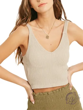 Luxe Ribbed Bralette