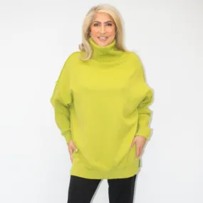 Malissa J Oversized Roll Neck Jumper