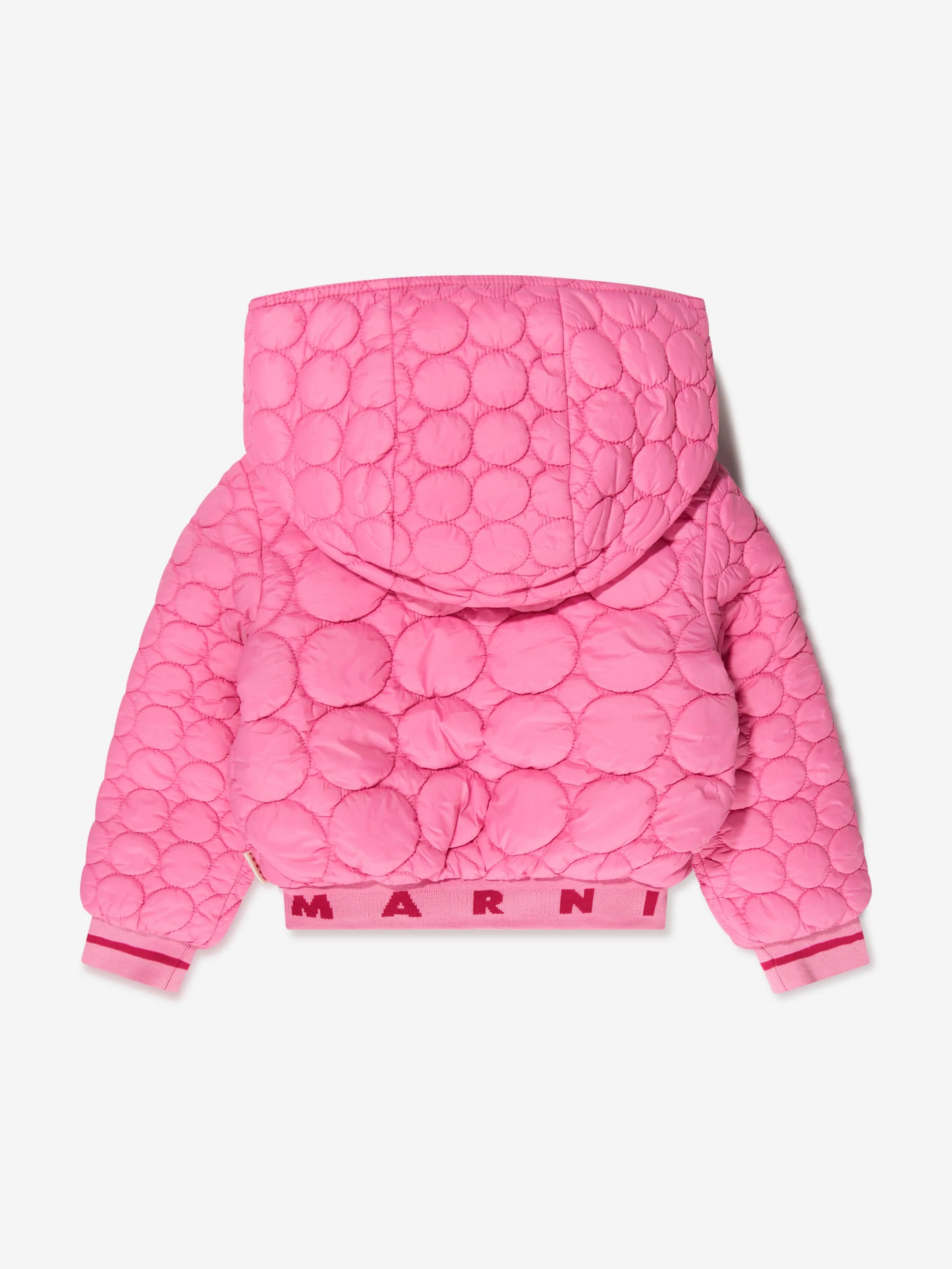 MARNI Girls Quilted Puffer Jacket