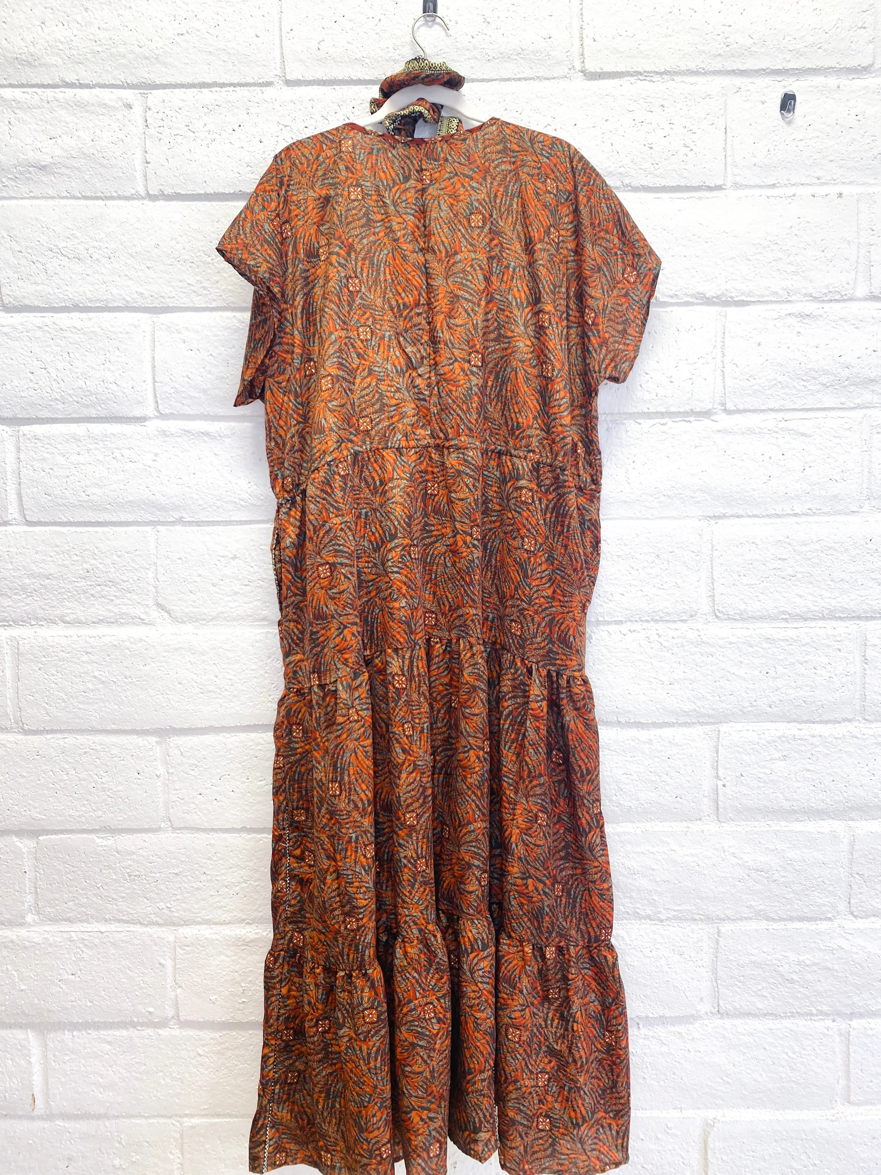 Meadow Dress - L - Jungle Sunset