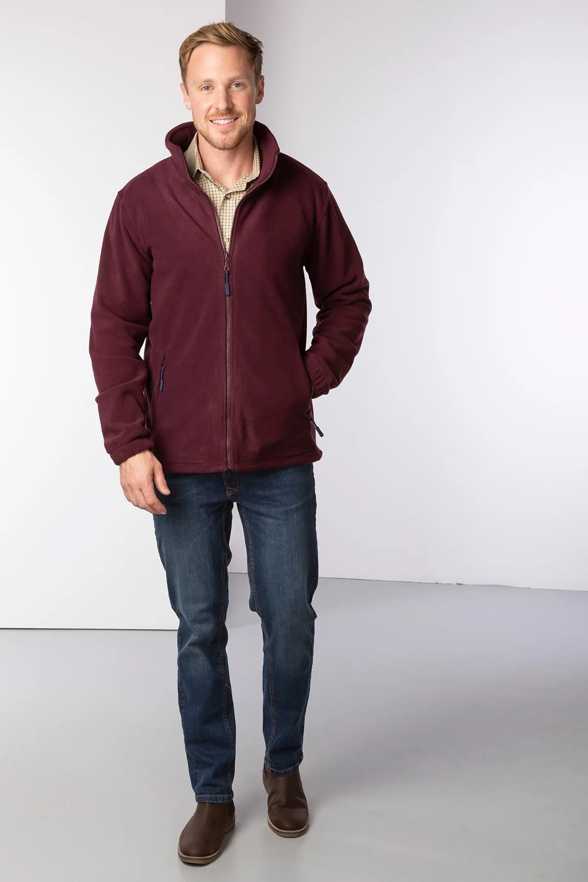 Men's Full Zip Fleece Jacket - Flaxton III