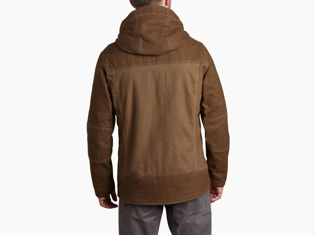 Men's KÜHL | The Law Fleece Lined Hoody | Dark Khaki