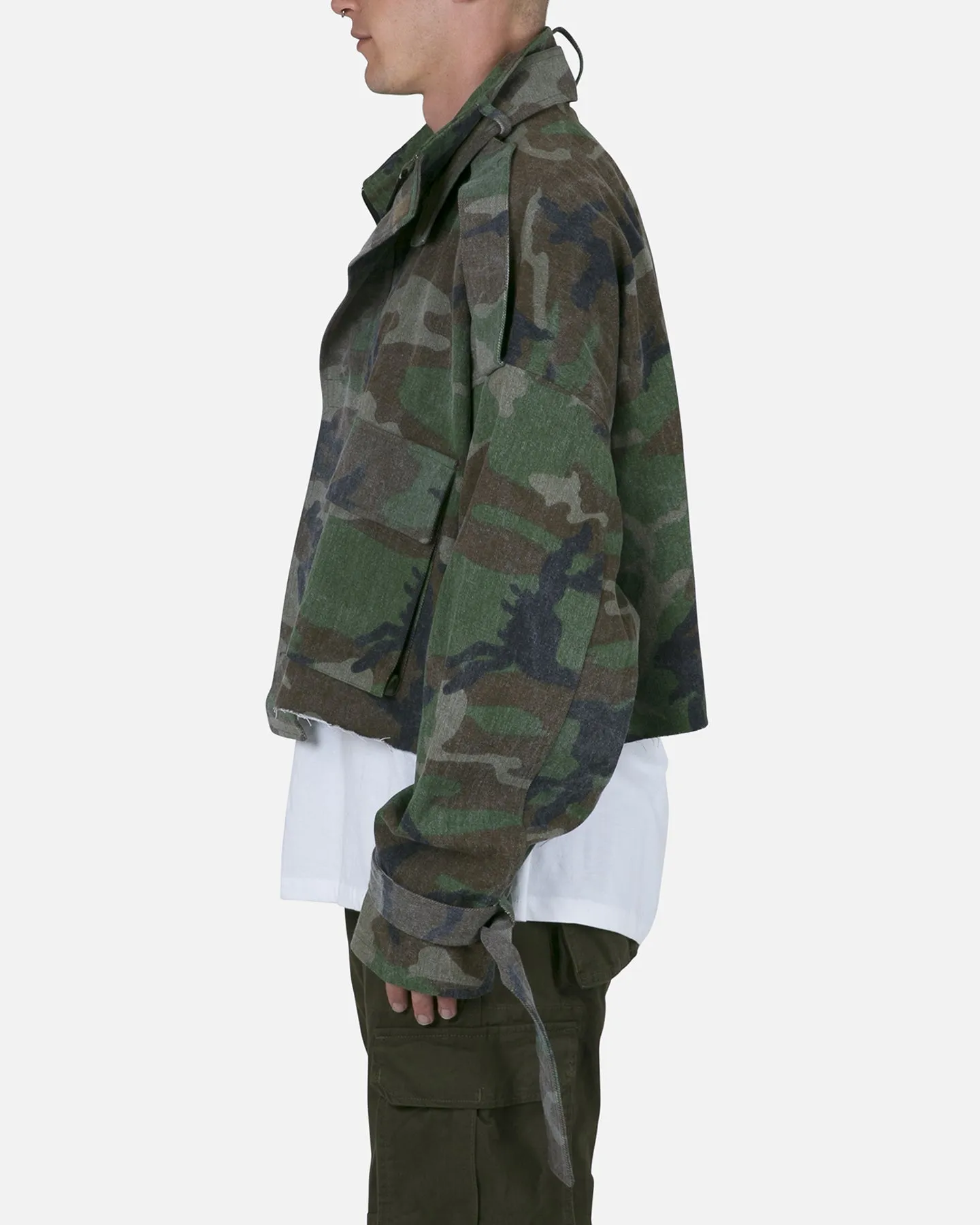 MNML Cropped M65 Jacket Camo