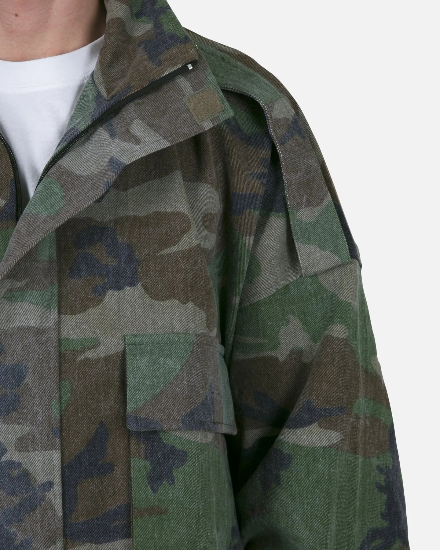 MNML Cropped M65 Jacket Camo