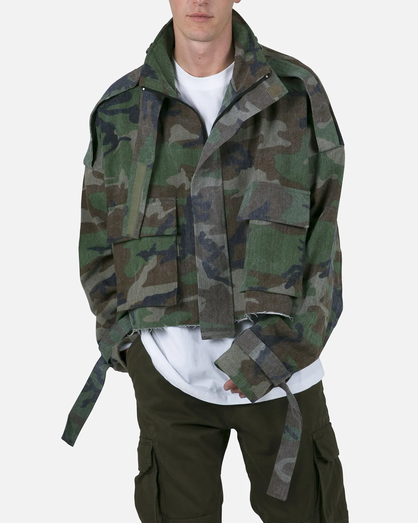 MNML Cropped M65 Jacket Camo