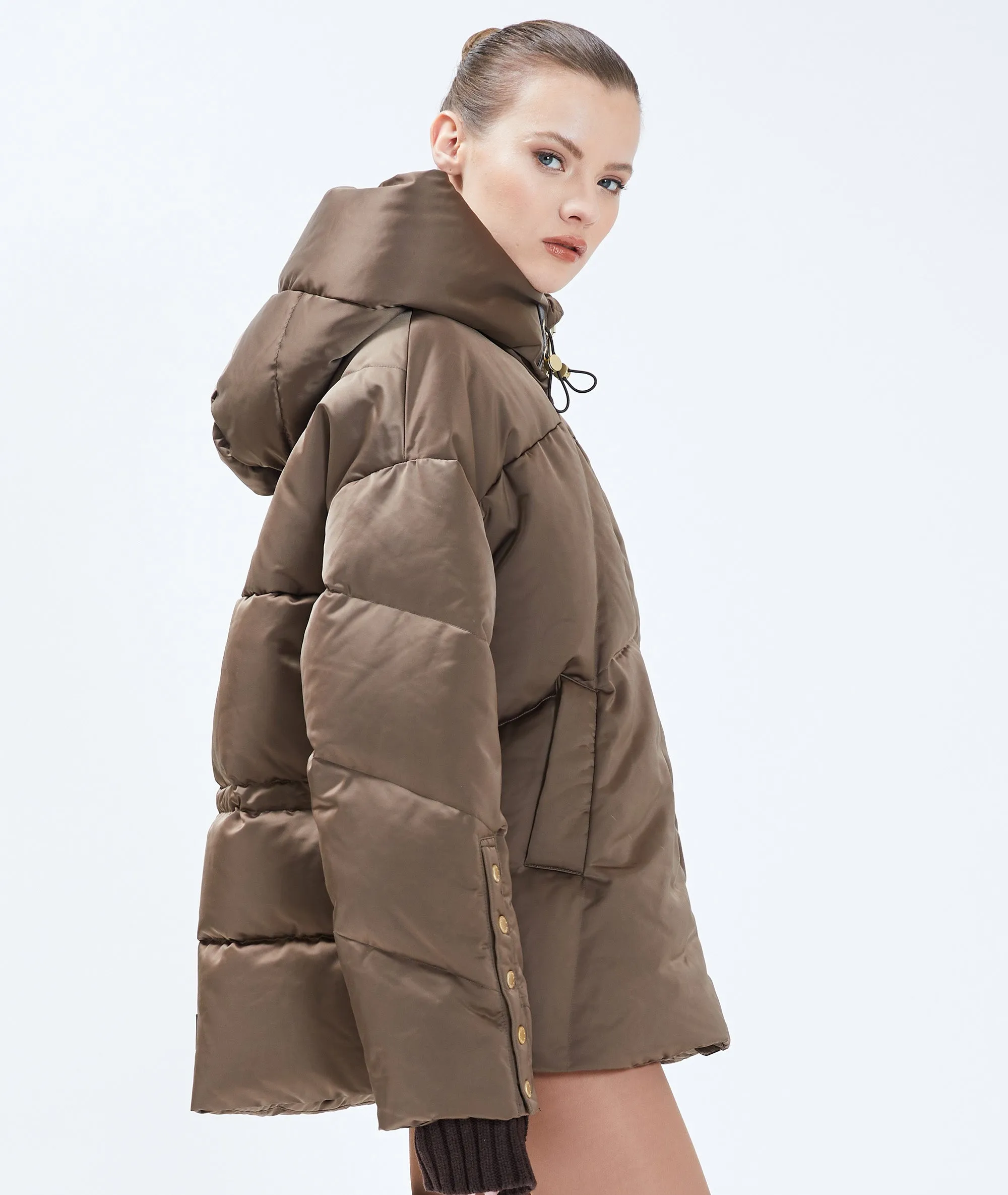 MONTAGUE SATIN | PUFFER JACKET