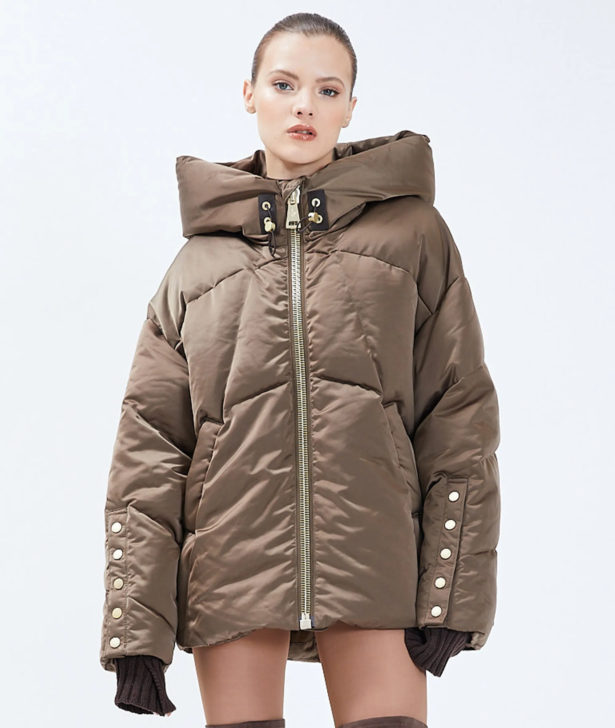 MONTAGUE SATIN | PUFFER JACKET