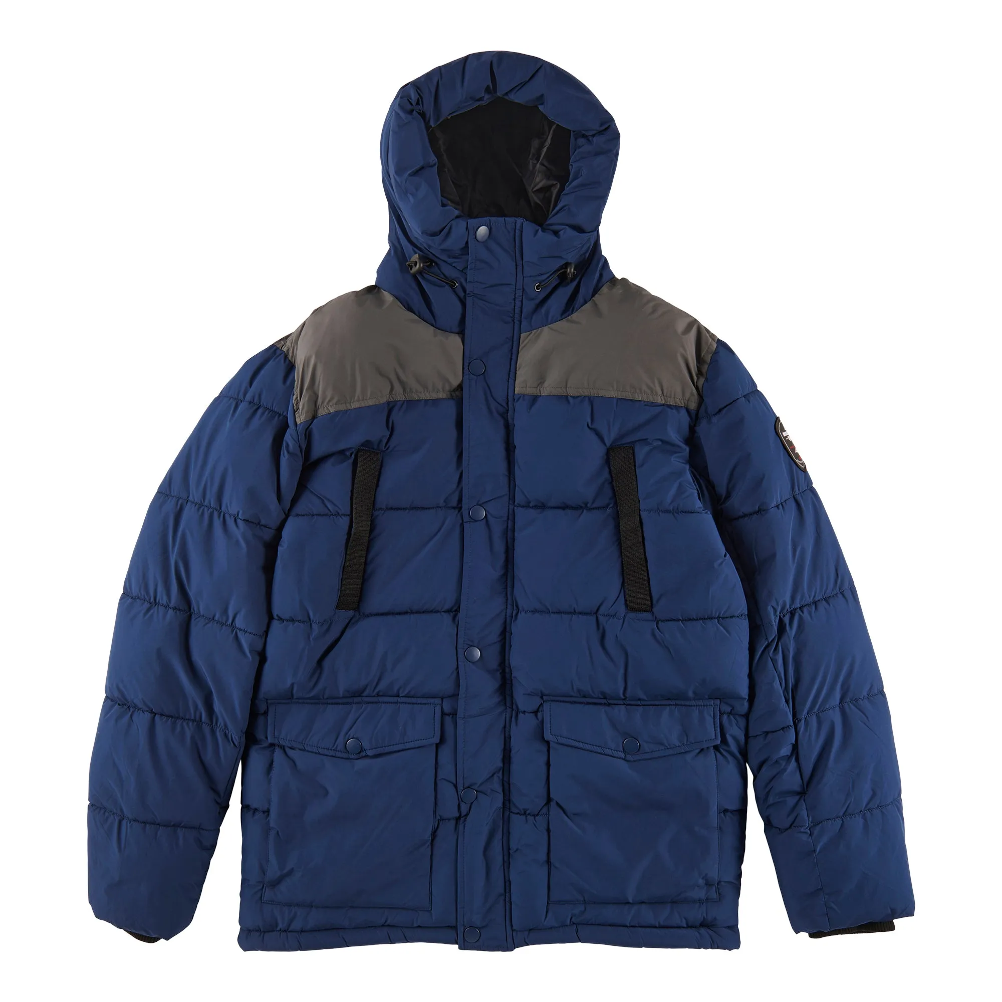 Mountain Ridge Men's Colourblock Puffer Jacket