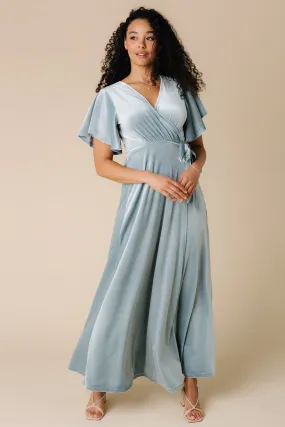 Naples Velvet Maxi Dress