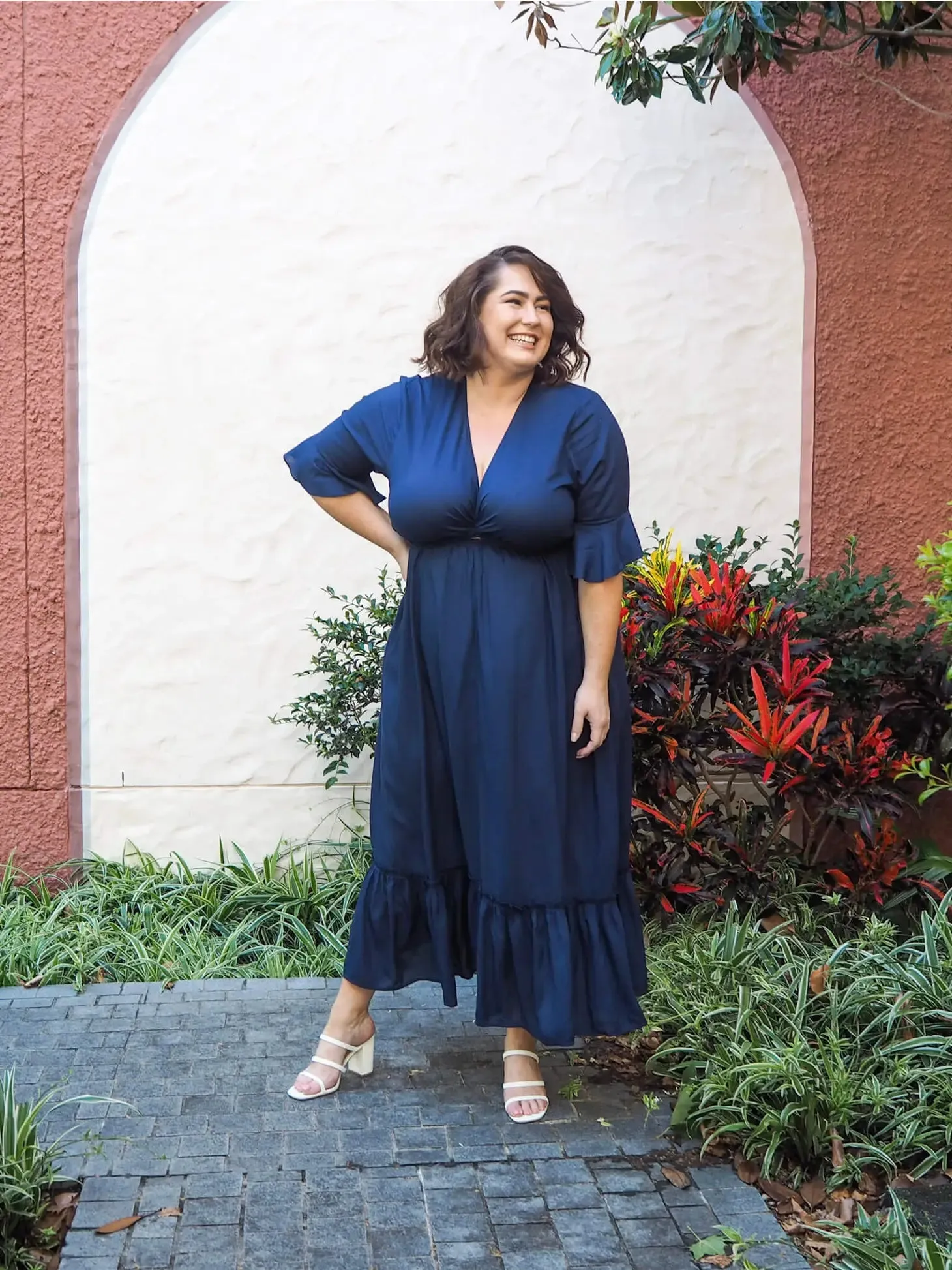 Nicole Maxi Dress - Plus Size