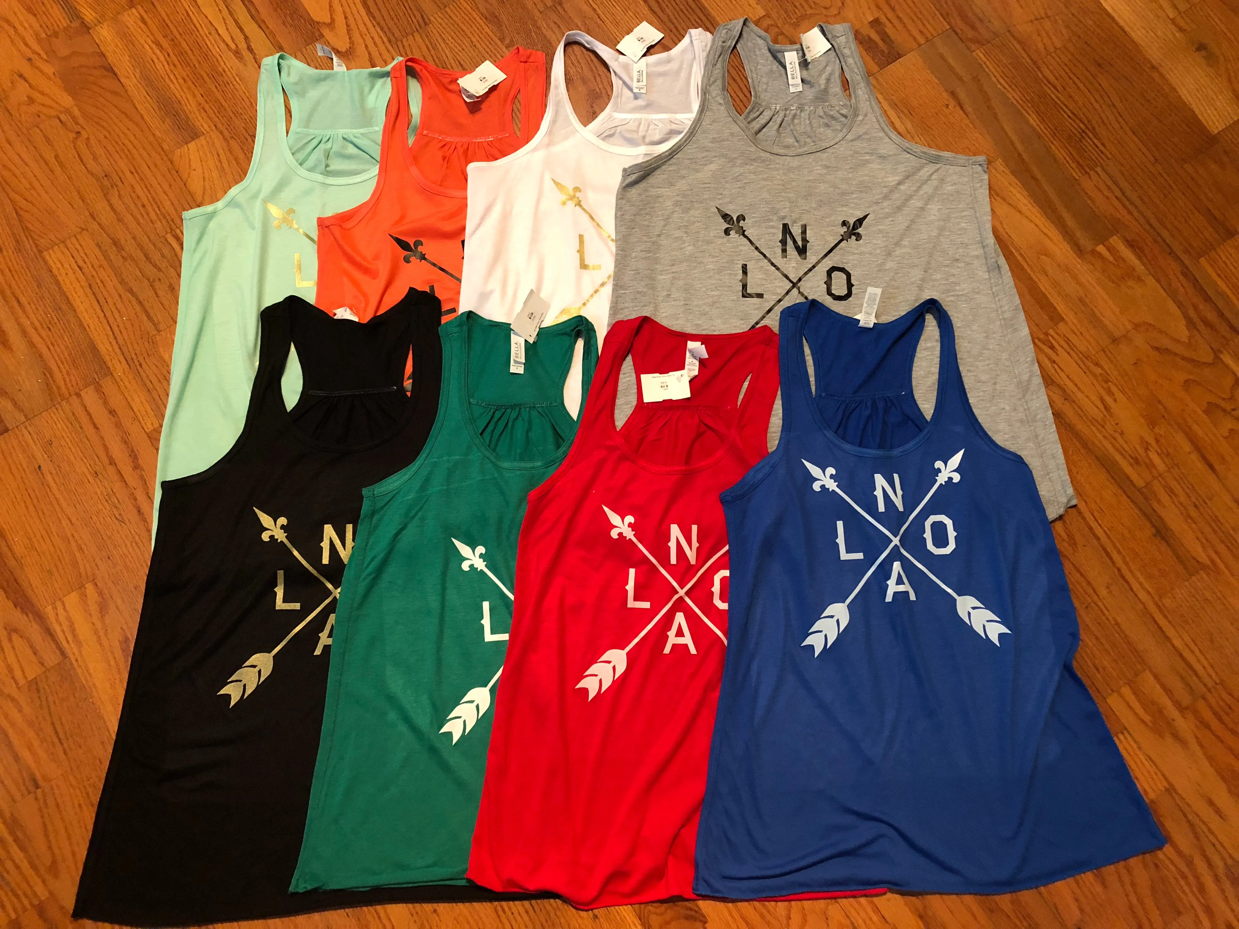 NOLA Arrow, Womens Flowy Tank