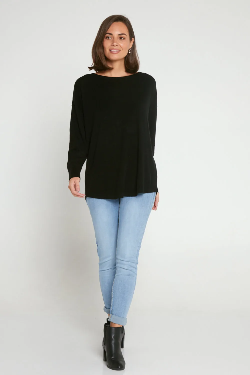 Nola Knit Jumper - Black