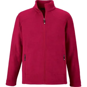 North End Men's Classic Red Voyage Fleece Jacket