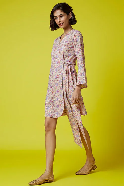 Okhai 'Tingle' Hand Block Printed Pure Cotton Dress