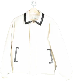 OWN White Quilted Jacket UK One Size