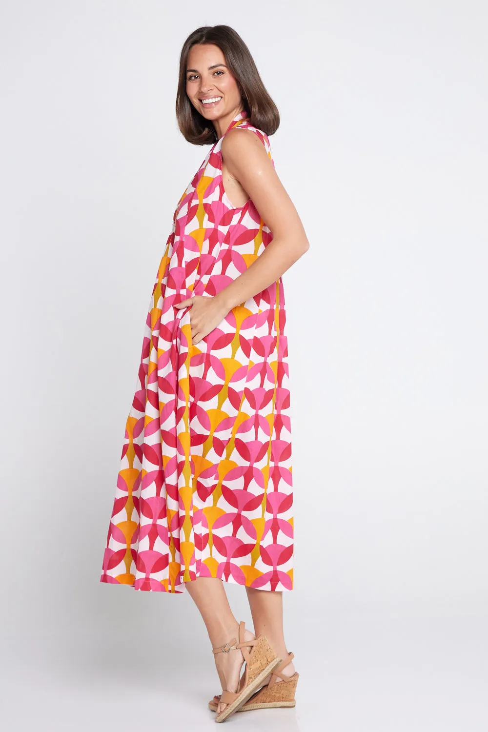 Phoenix Maxi Dress - Melon