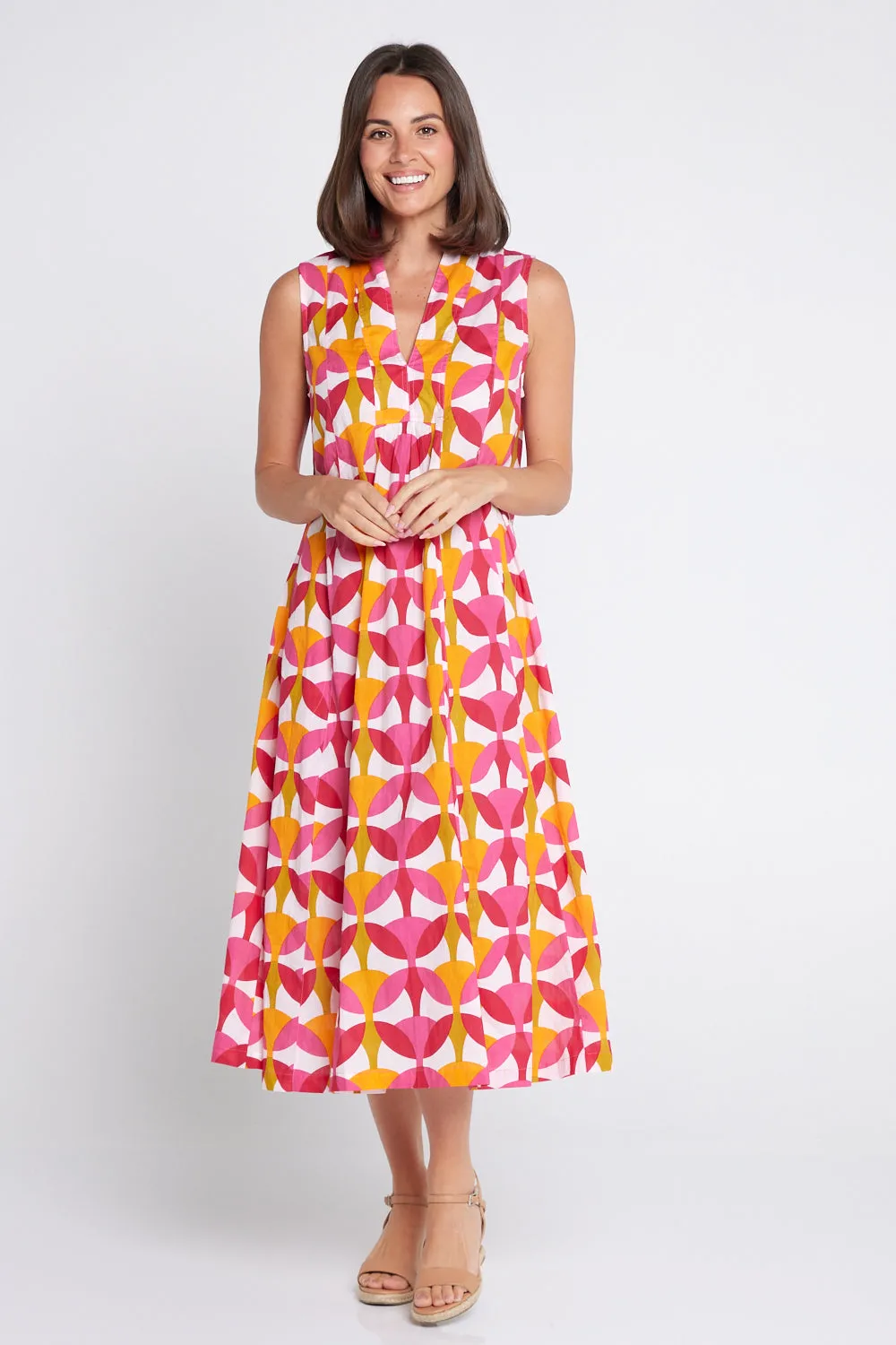 Phoenix Maxi Dress - Melon