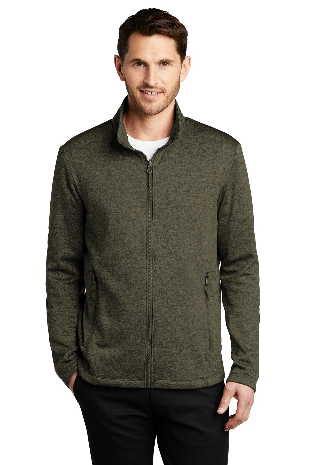 Port Authority Collective Striated Fleece Jacket. F905