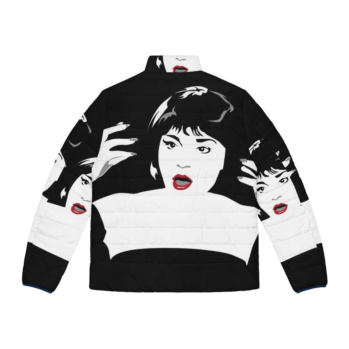 "Flames on the Side" Madeline Kahn Puffer Jacket