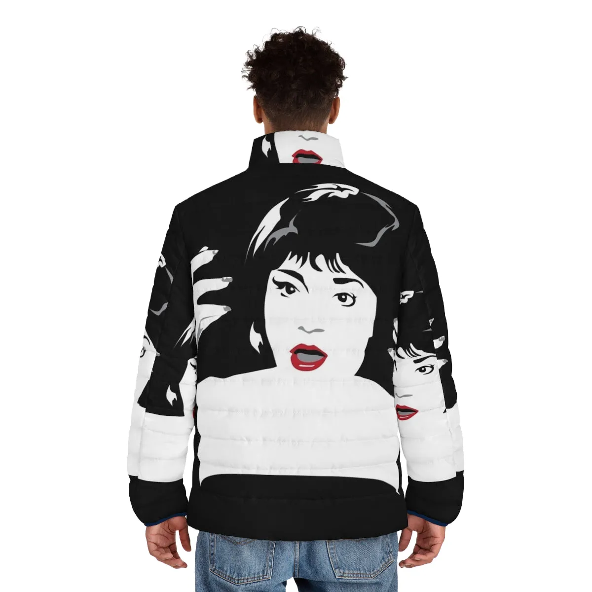 "Flames on the Side" Madeline Kahn Puffer Jacket