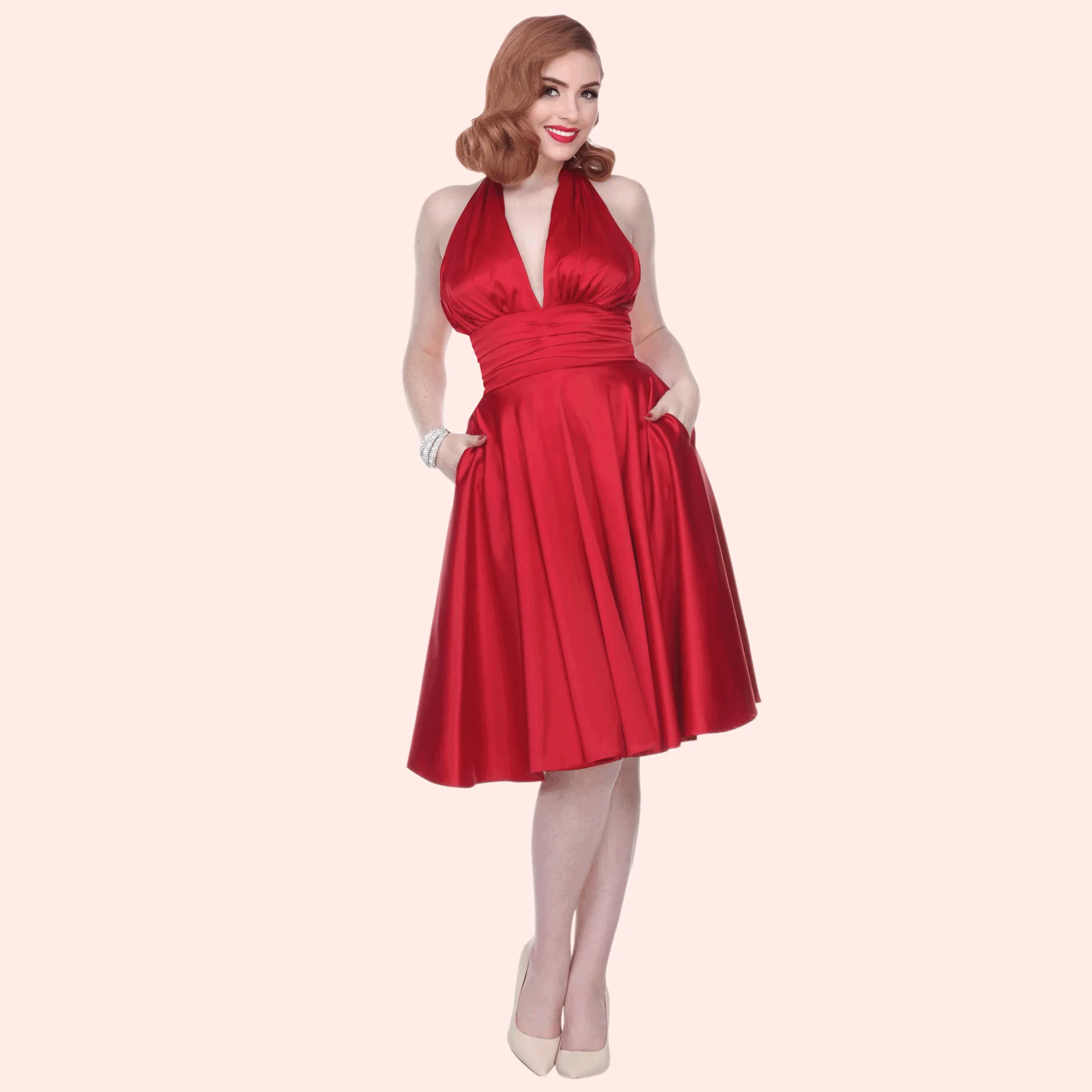 "Some Like it Hot" Dress in Red