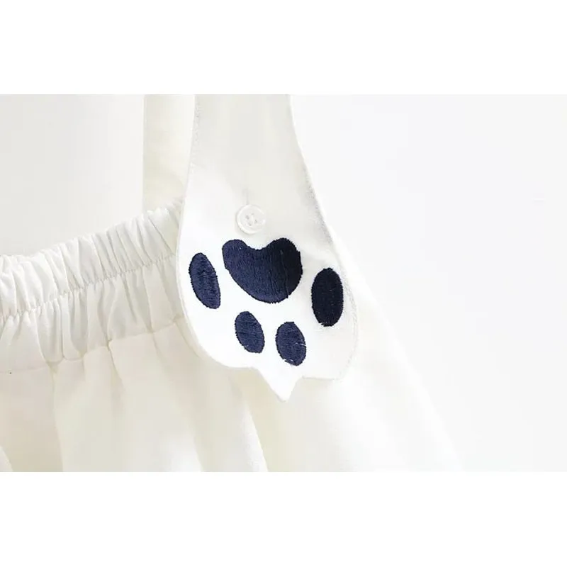 Robe Maxi Coréenne Chat Chien