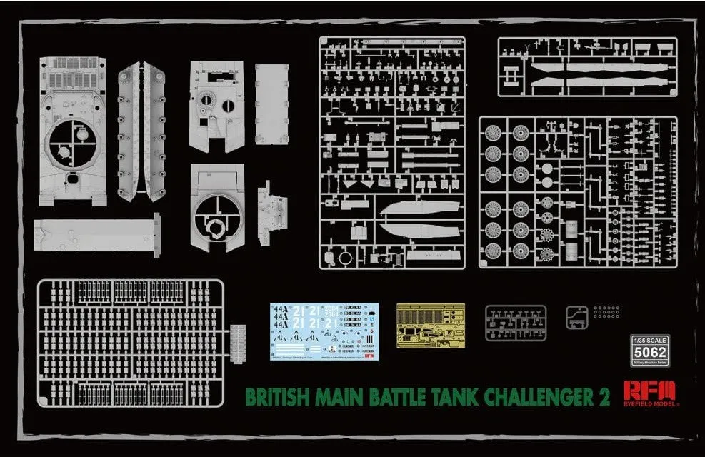 Ryefield Model 1/35 Challenger 2 British MBT