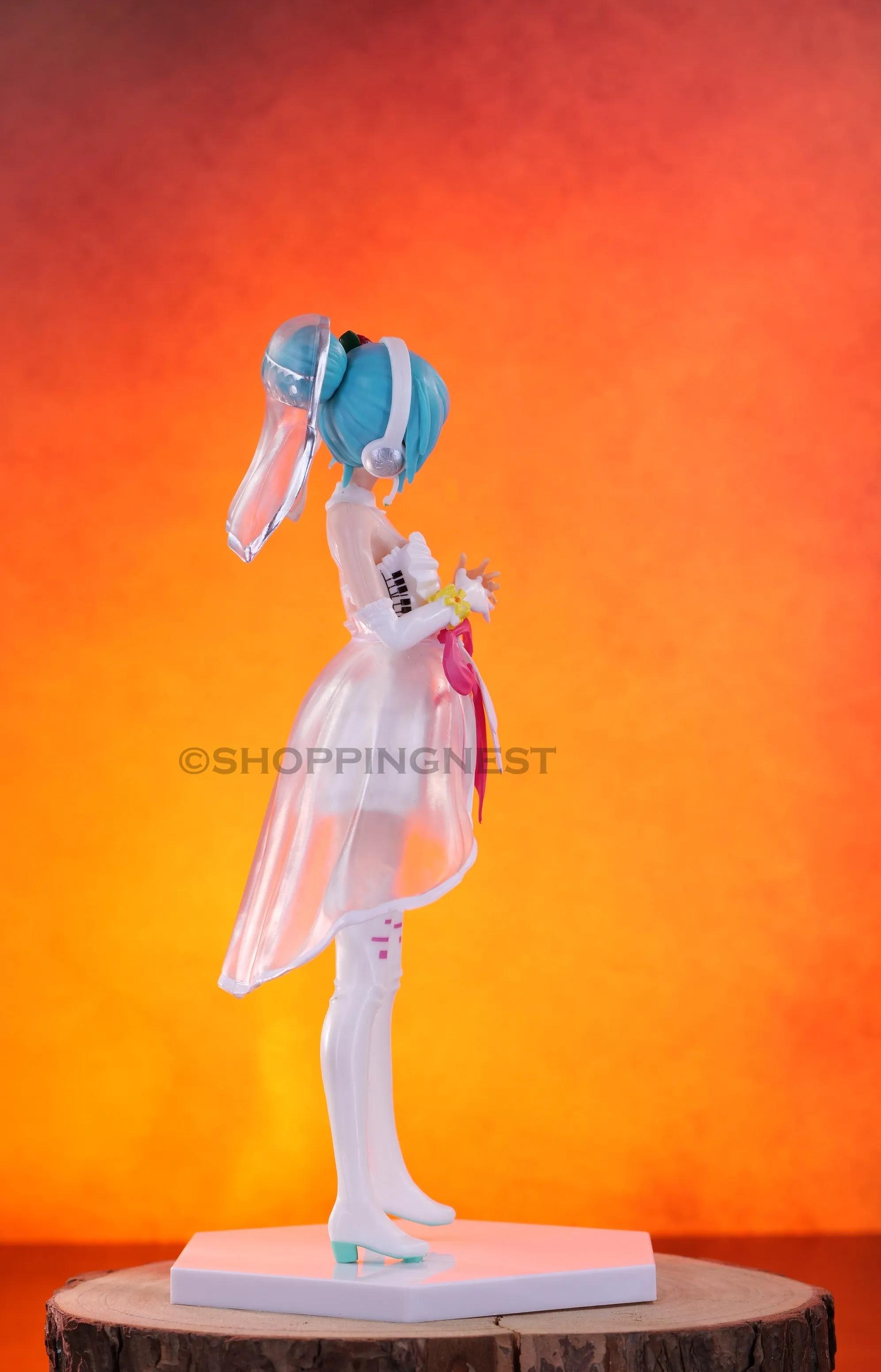 Sega Project Diva Arcade Future Tone Hatsune Miku Exquisite White Wedding Dress Action Figure | 1 8 CMS |