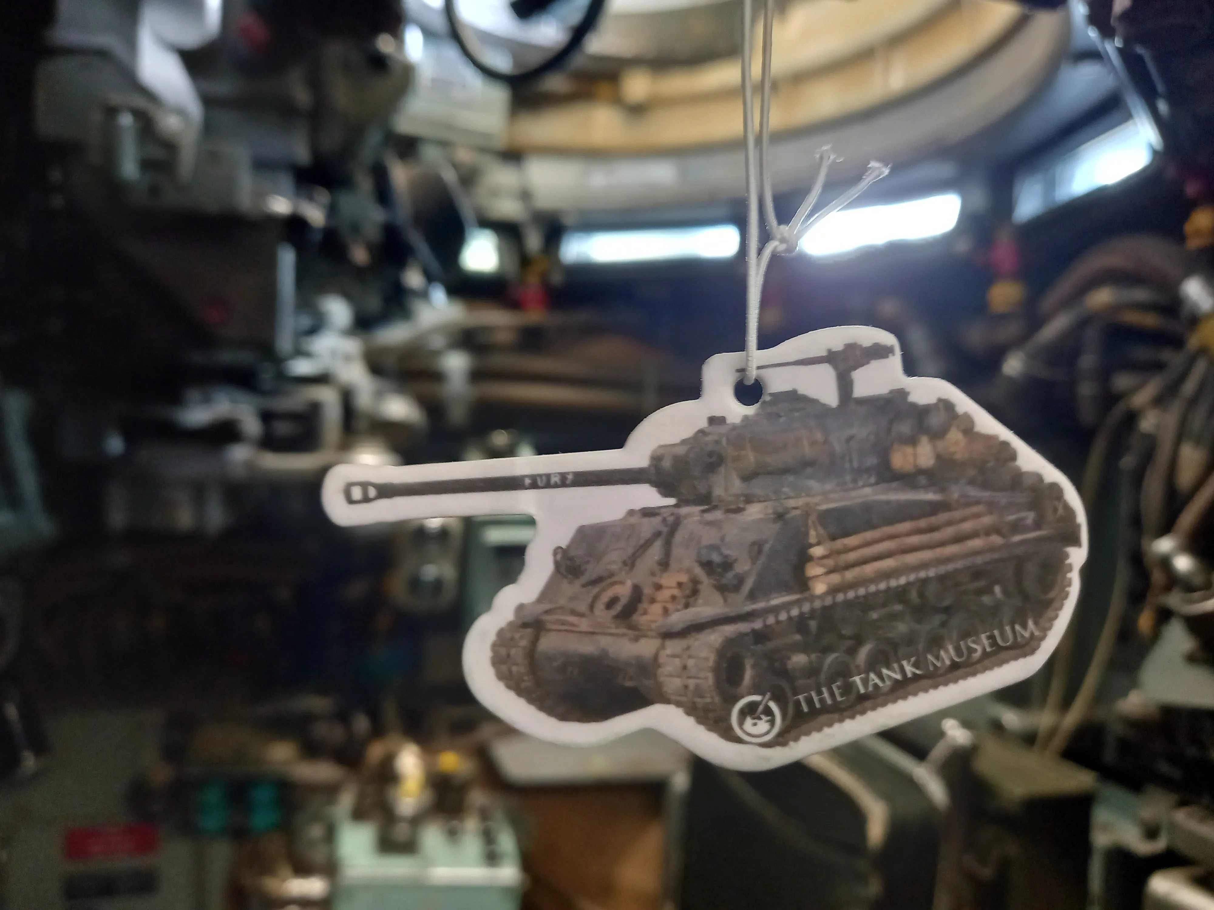 Sherman Fury Car Air Freshener