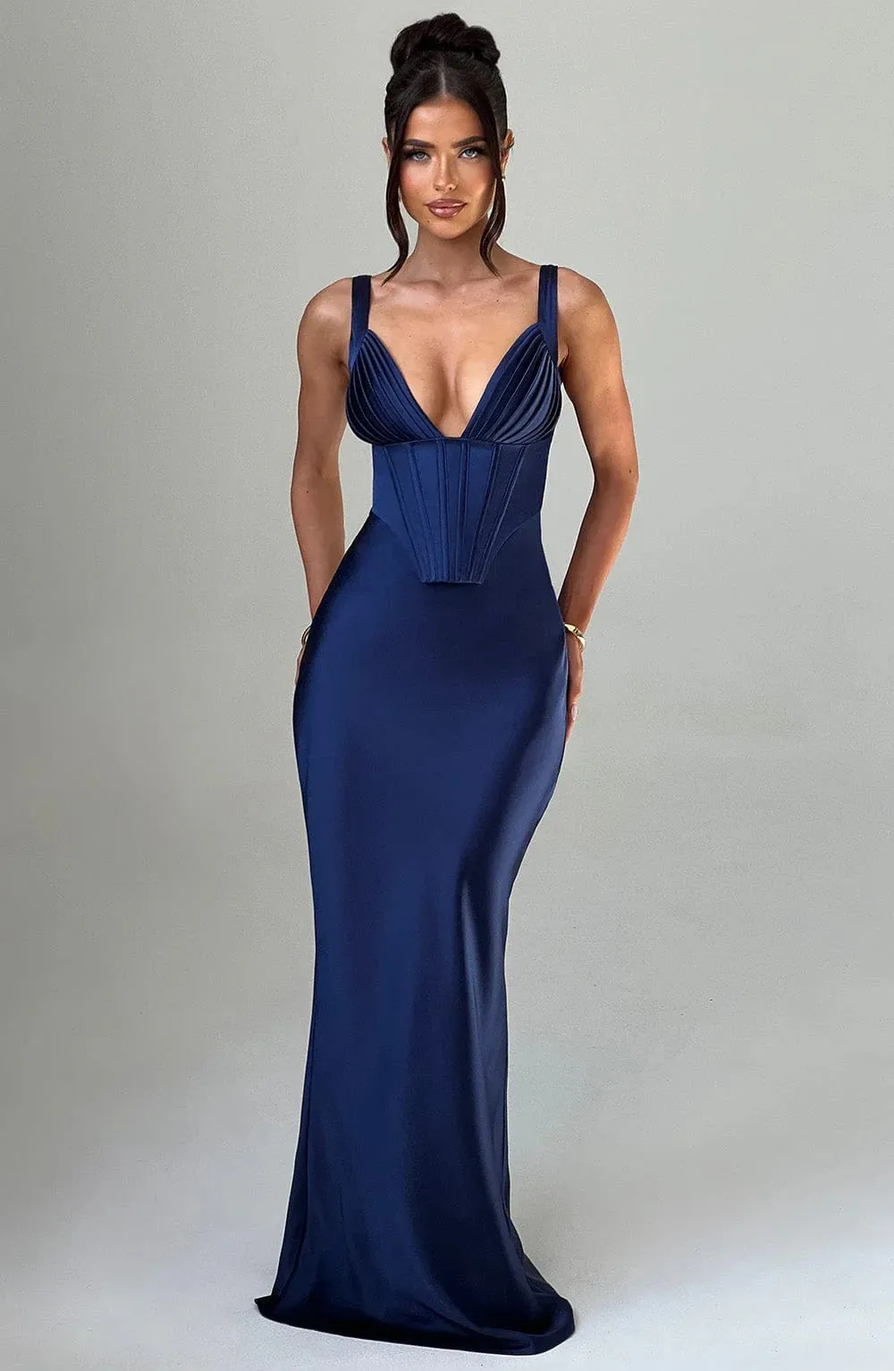 SIAN MAXI DRESS - NAVY