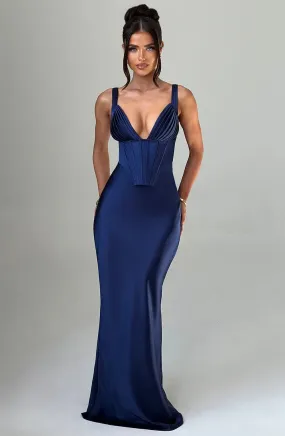 SIAN MAXI DRESS - NAVY