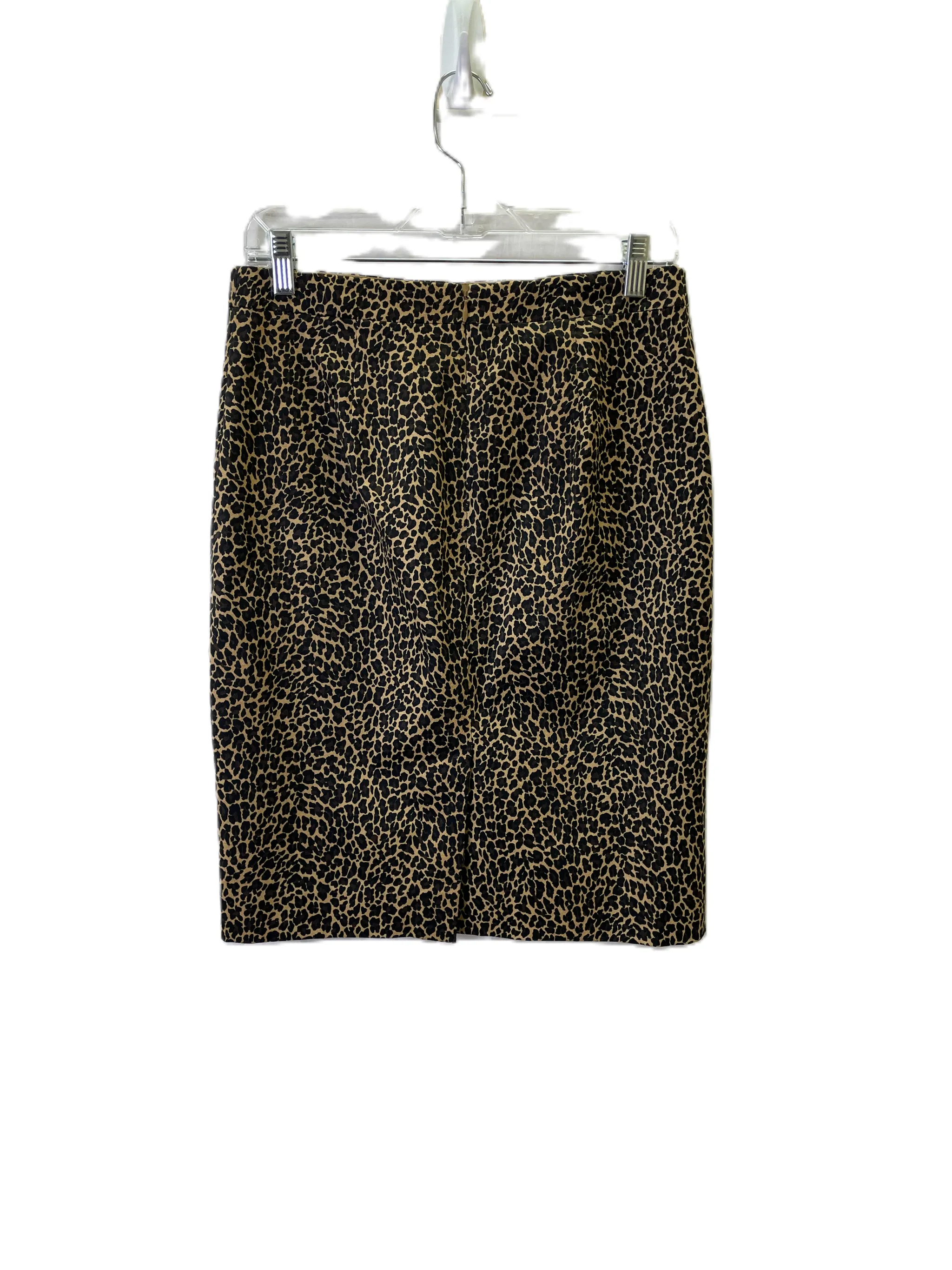 Skirt Midi By J. Crew In Animal Print, Size: 2