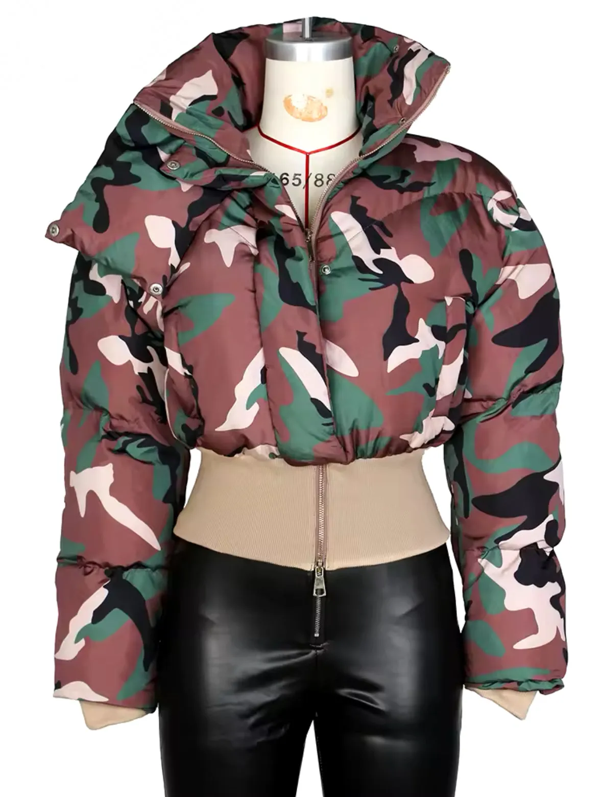 Sneak Attack Camo Puffer Jacket