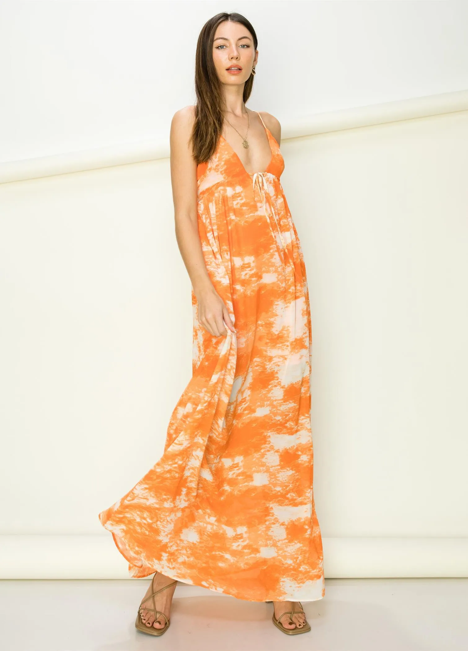 Summer Daze Tie Dye Maxi Dress