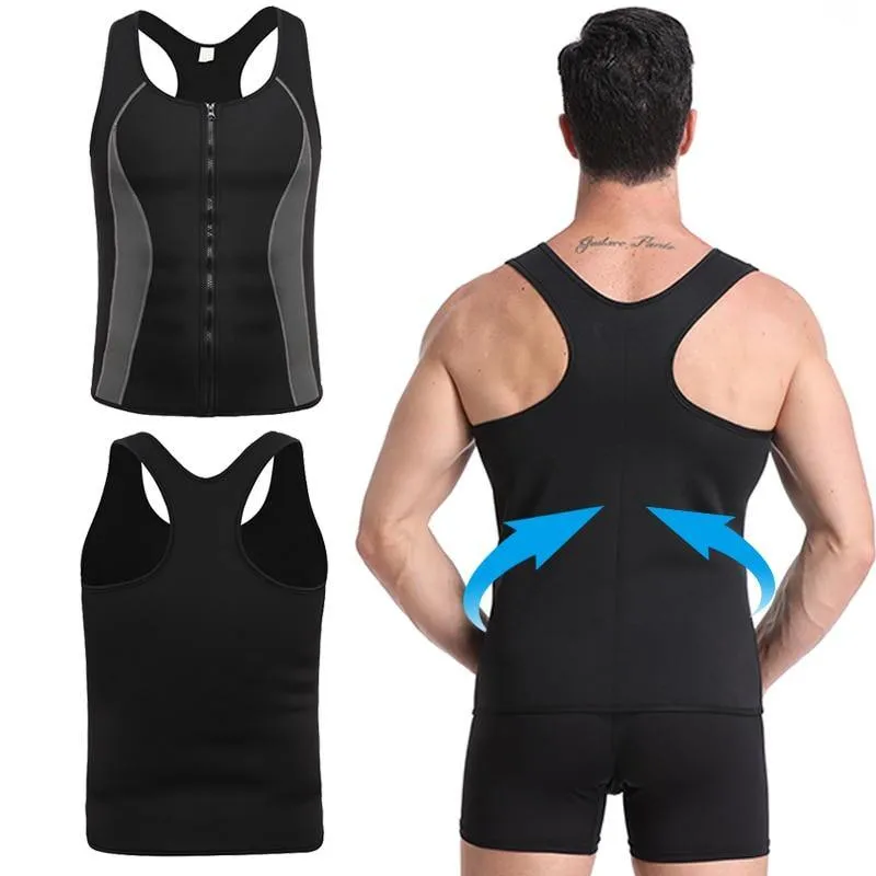 Sweat Vest Waist Trainer Vest Neoprene Tank Top Sports Neoprene Gym Workout Exercise