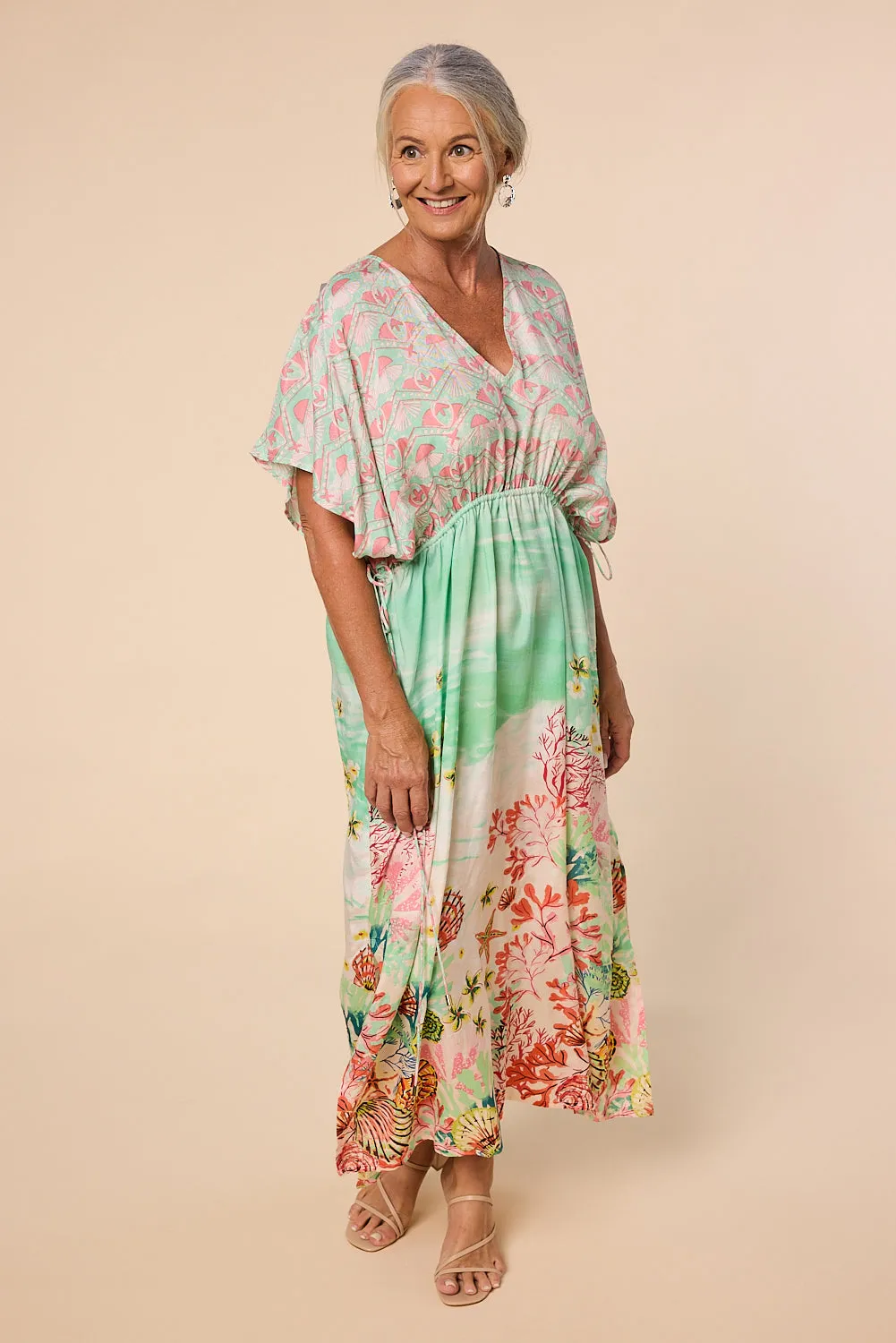 Tasha Maxi Kaftan in Seychelles