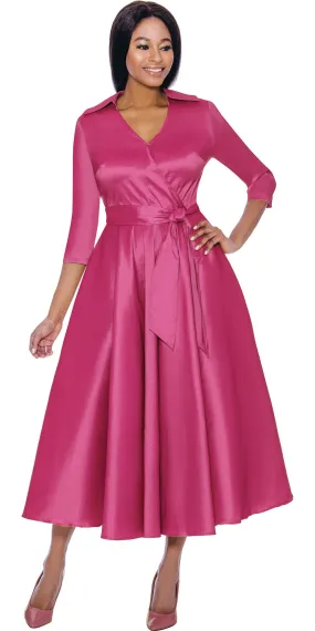 Terramina 7869 - Fuchsia - Wrap Dress