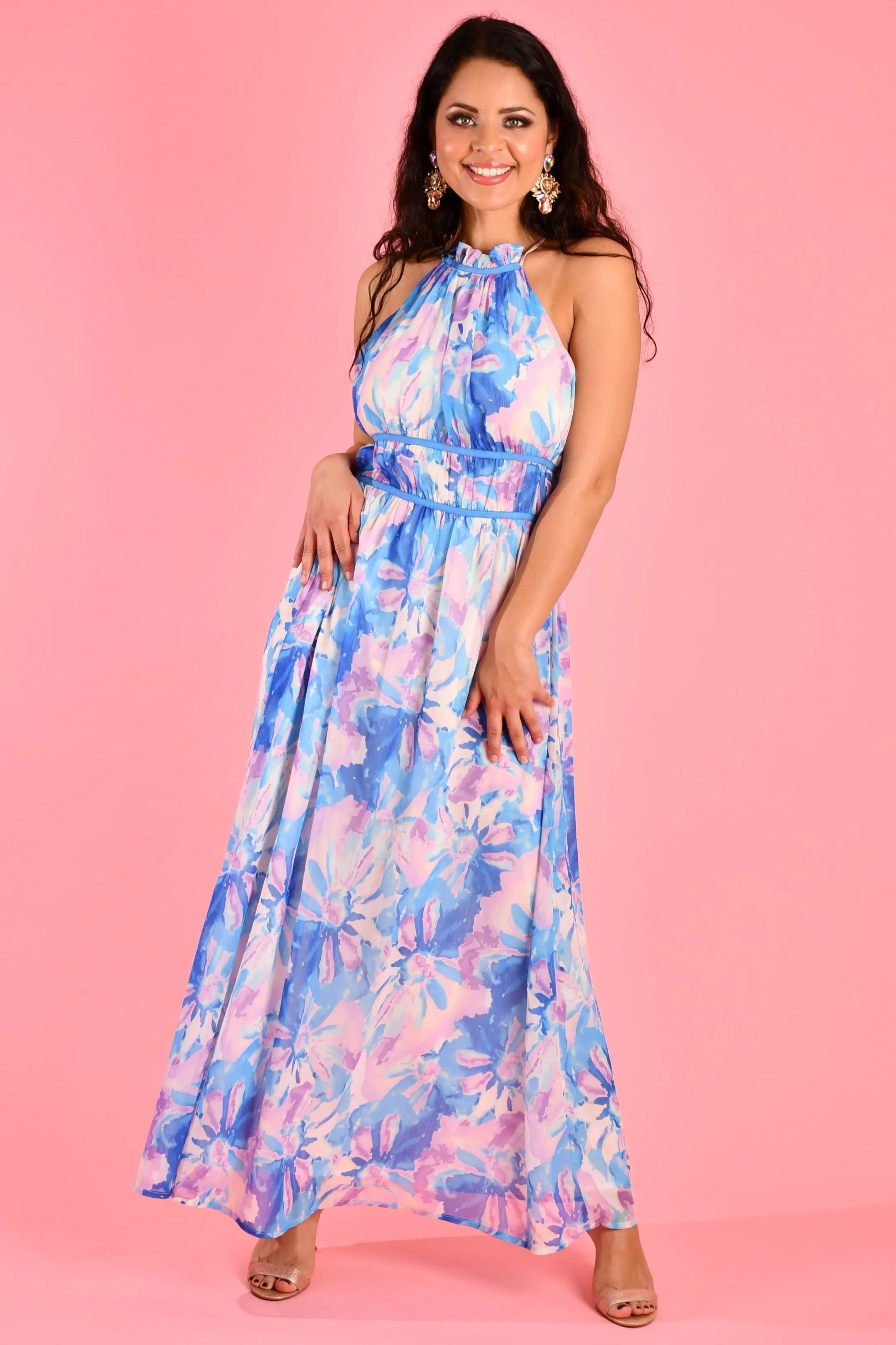 VJHD300 - CINDERELLA DRESS - COSMIC BLUE