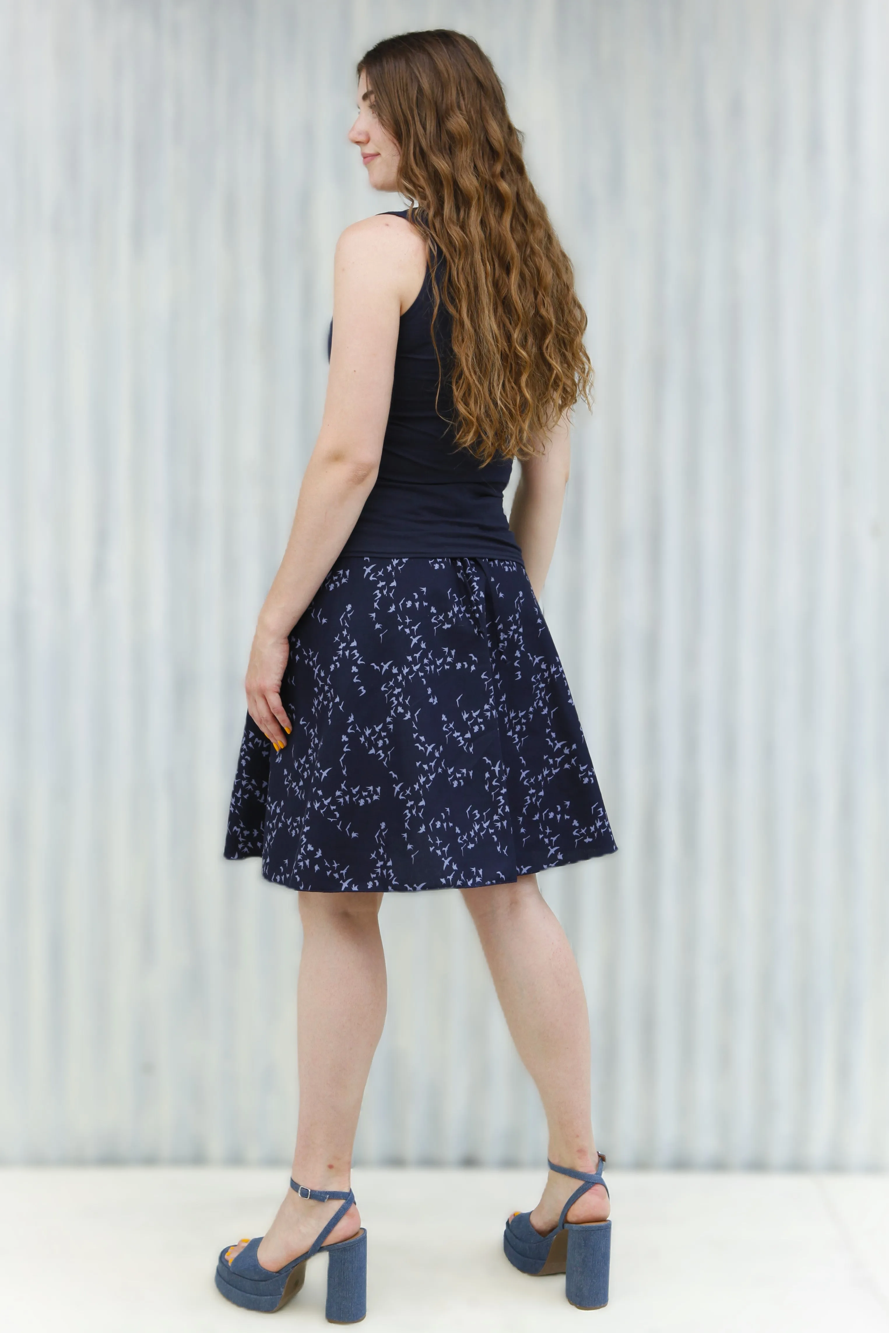 Warbler Wrap Skirt (Custom Made)