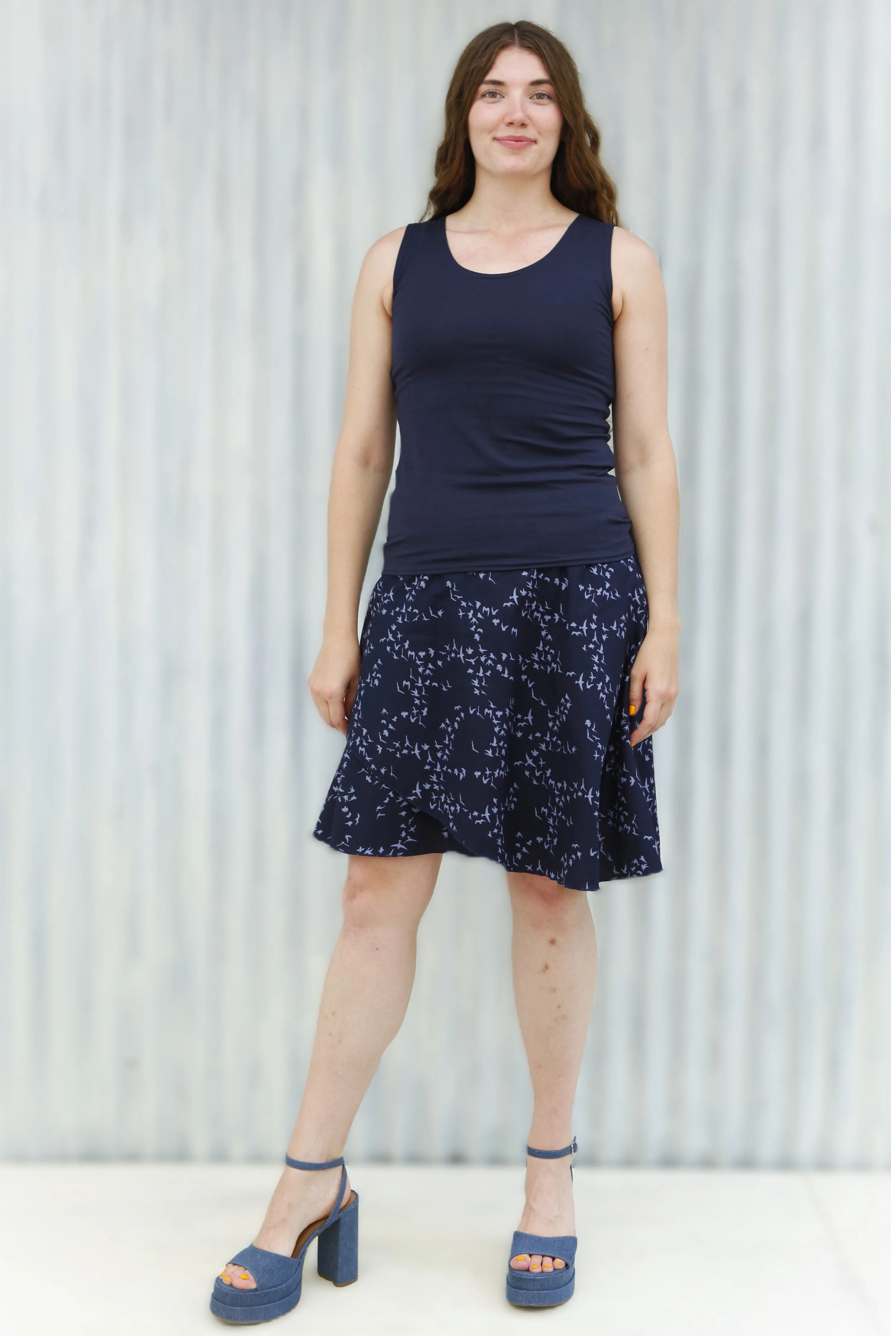 Warbler Wrap Skirt (Custom Made)