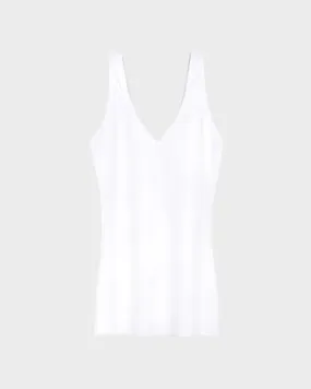 White Seamless Tank