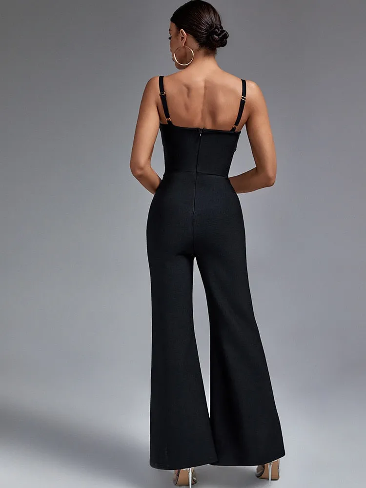 Wide Leg Party Jumpsuit