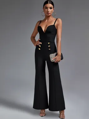 Wide Leg Party Jumpsuit