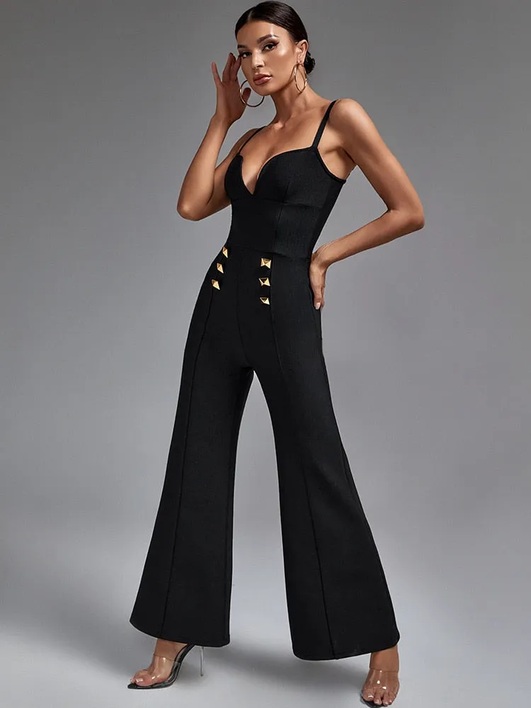 Wide Leg Party Jumpsuit